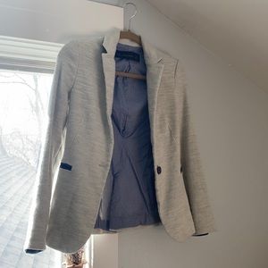 Zara Basic blazer with elbow patches